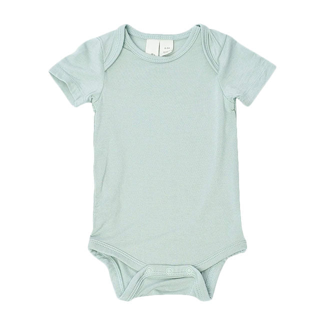 Kyte Baby Short Sleeve Bodysuit in Sage