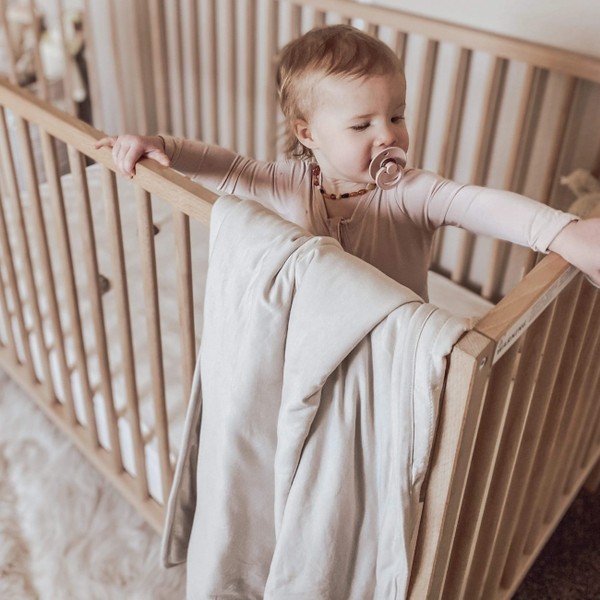 Kyte Baby Baby Blanket in Oat Baby Charlotte Canada