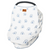 kyte baby printed car seat cover - fog rainbow