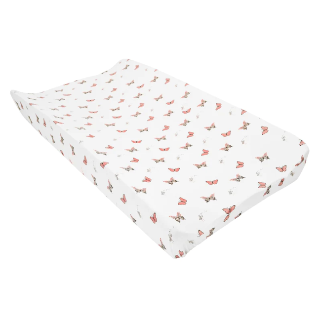 kyte baby printed change pad cover - butterfly