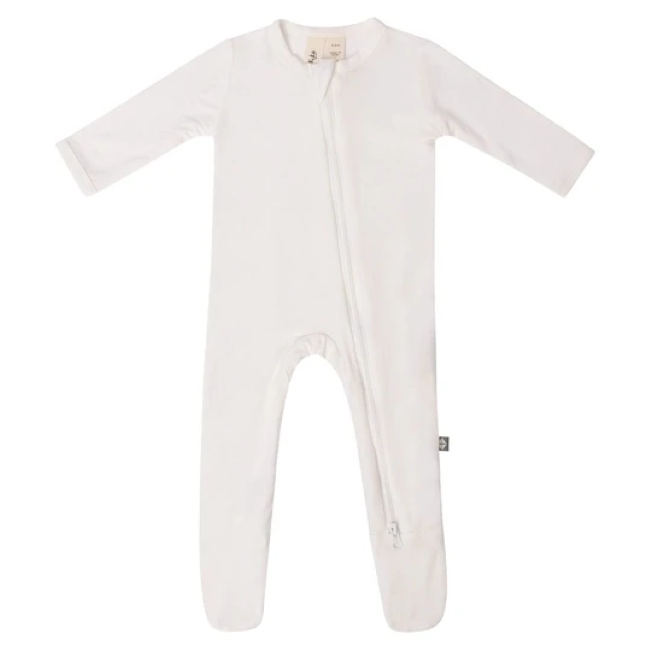 Kyte Baby Zippered Footie in Cloud