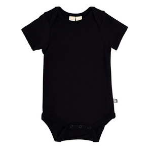 Kyte Baby Short Sleeve Bodysuit in Midnight