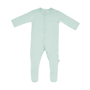 Kyte Baby Snap Footie in Sage