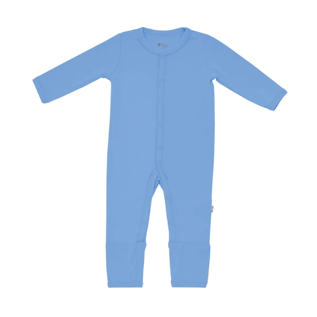 kyte baby snap romper - periwinkle