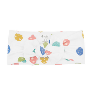Kyte Baby Bow Printed in Spring Egg
