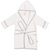 Kyte Baby Toddler Bath Robe in Cloud with Storm Trim