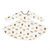 kyte baby printed long sleeve twirl dress in moo