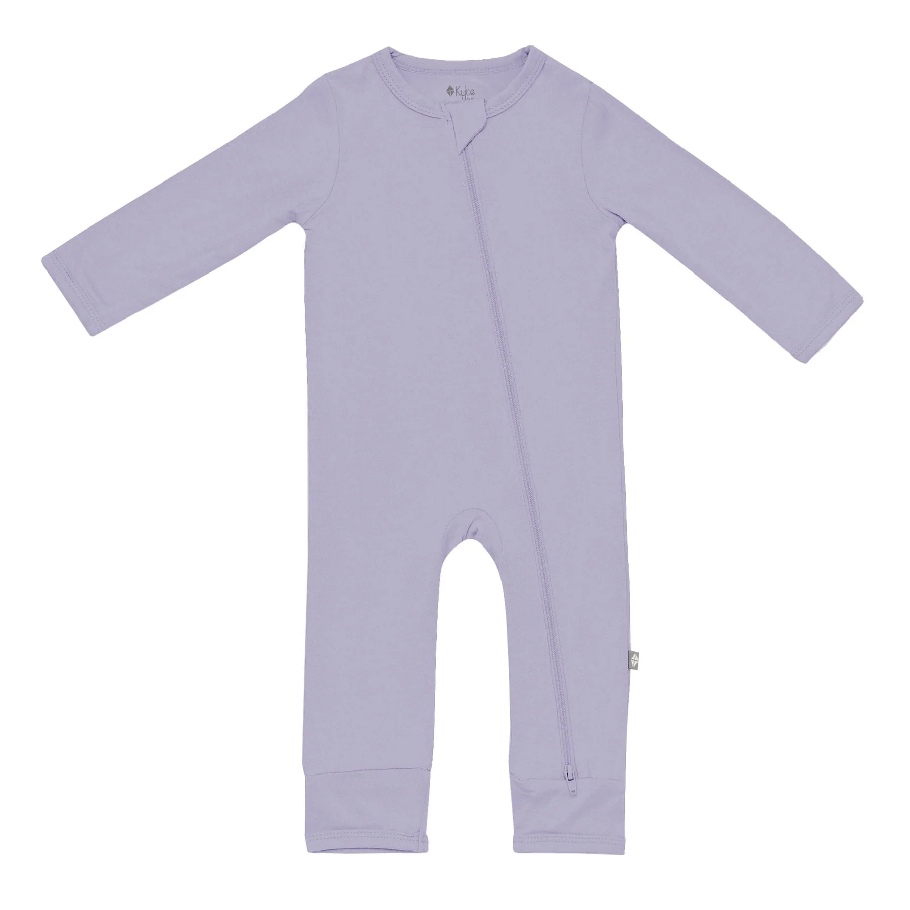 Kyte Baby Zippered Romper - Taro Kyte Baby Zippered Romper - Taro