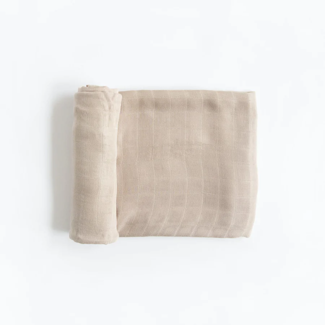 Little Unicorn Deluxe Muslin Swaddle Blanket - Oatmeal