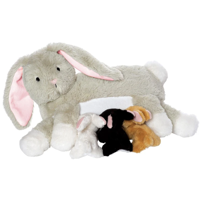 manhattan toy nursing pets - nursing nola rabbit