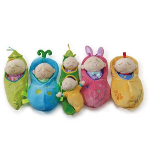 manhattan toy snuggle pods sweet pea -pink