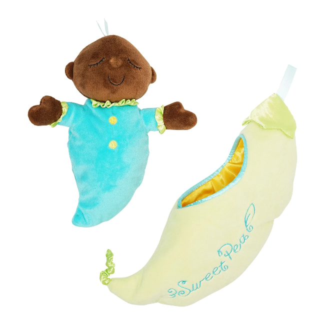 manhattan toy snuggle pods sweet pea - teal
