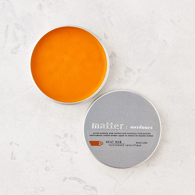 matter company matter outdoors heat rub 42g