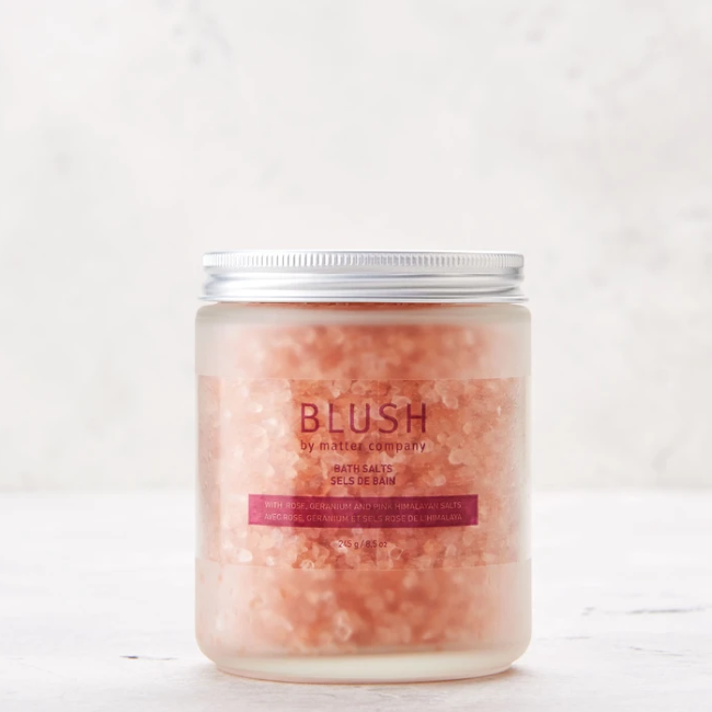 Matter Company Blush Himalayan Bath Salts 8.5oz