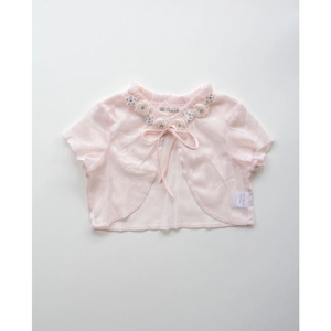 miss rose sister violet beaded caplet