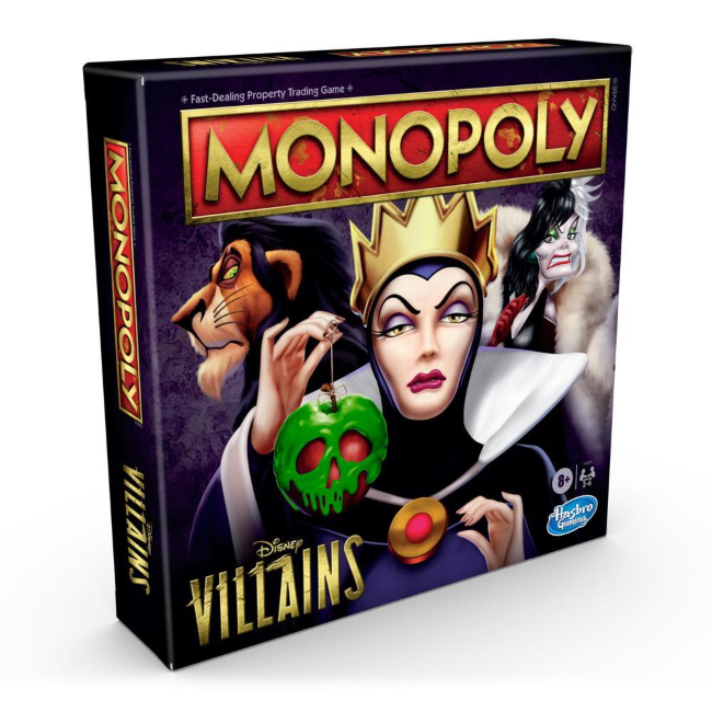 hasbro games monopoly - disney villians