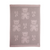 scottish lace bear and bow banner baby cot blanket - pink