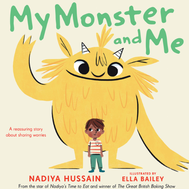 hussin, nadiya; my monster and me, hardcover book