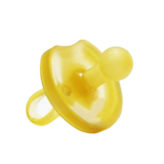 natursutten round butterfly rubber pacifier