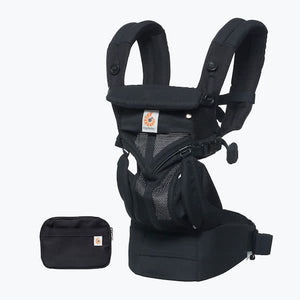 ergo baby omni 360 carrier - cool air mesh onyx black