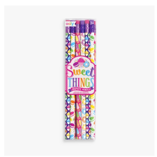 ooly graphite pencils - sweet things set of 12