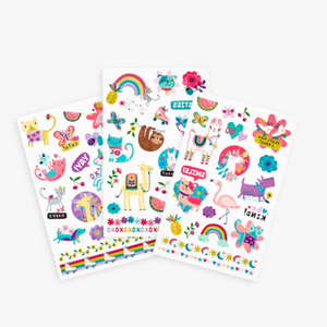 Ooly Tattoo Palooza Temporary Tattoo - Funtastic Friends