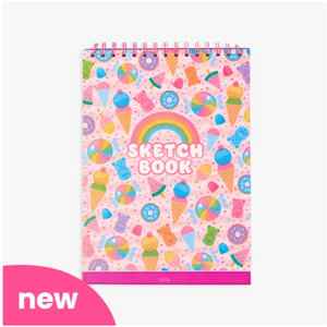 ooly sketch & show standing sketchbook - sugar joy