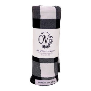 the over company swaddle + car seat blanket - nyxen plaid