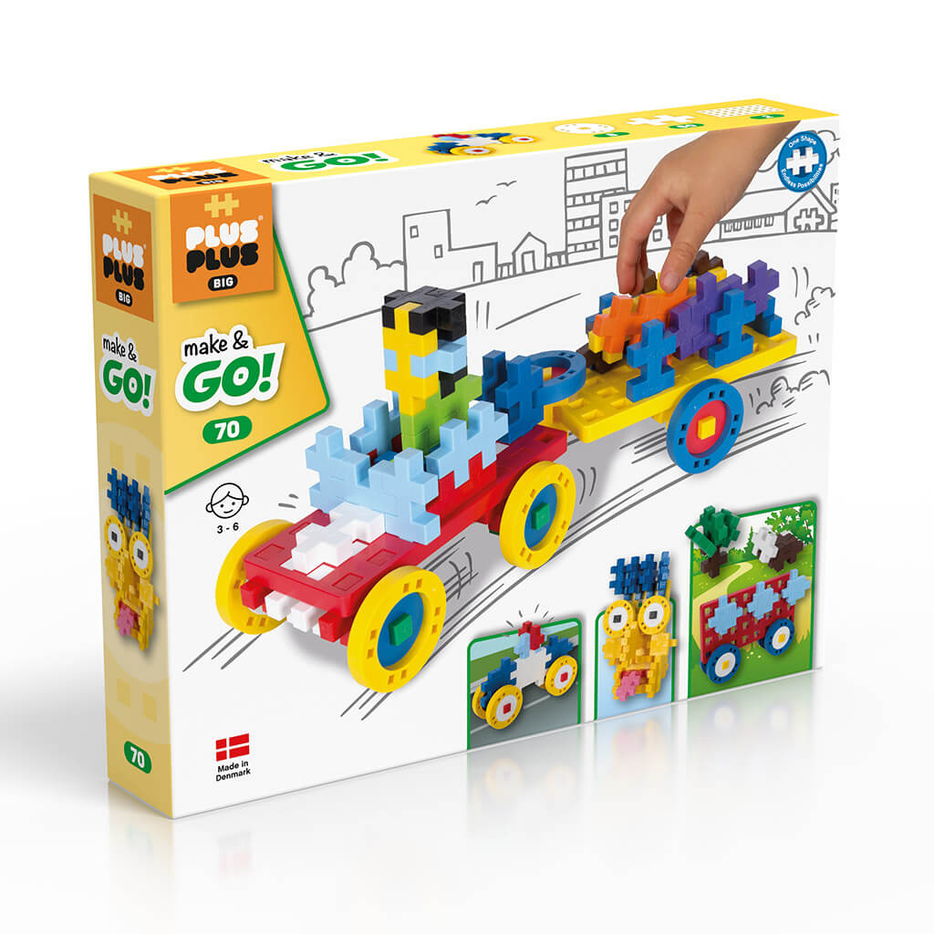 plus plus big make & go - 70pc set
