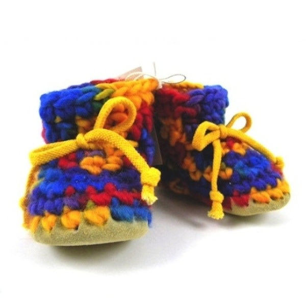 padraig cottage youth slippers - rainbow multi