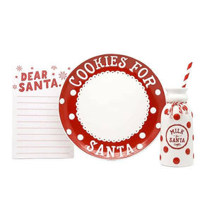 pearhead santa's cookie set