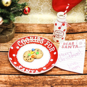 pearhead santa's cookie set