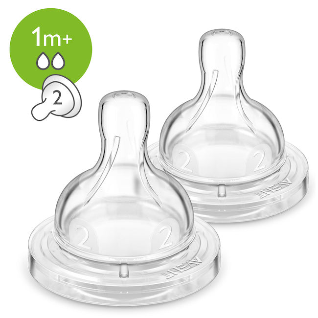 Philips Avent Anti-Colic Nipple - Slow Flow