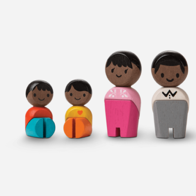 plan toys plan city family - afro-american