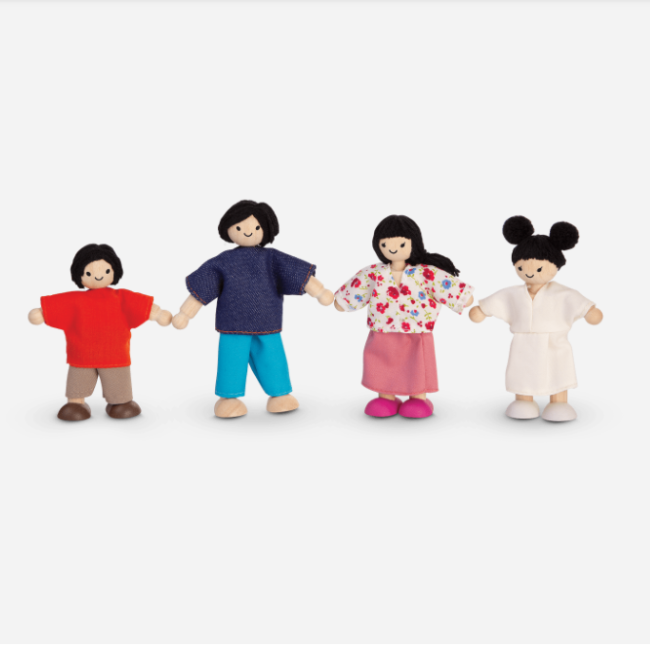 Plan Toys Doll Family - Fair Skin Tone