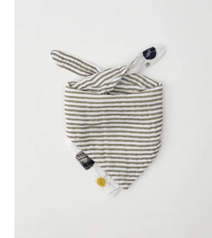 Little Unicorn Cotton Muslin Reversible Bandana Bib - Planetary