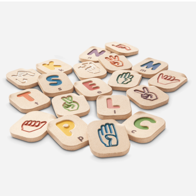 Plan Toys Hand Sign Alphabet A-Z