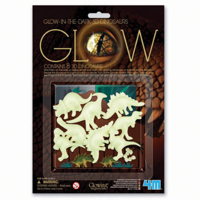 playwell glow in the dark - dinosaur