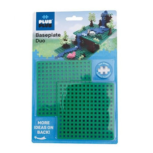 plus plus baseplate duo - green