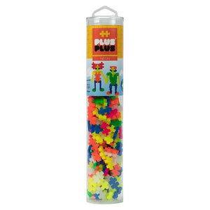 Plus Plus 240pc Tube - Neon