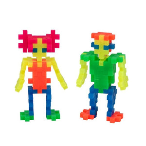 Plus Plus 240pc Tube - Neon