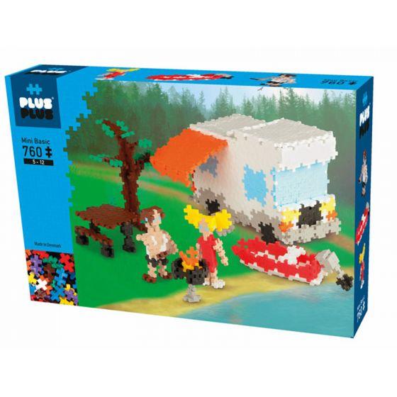 Plus Plus Mini Basic Camping 760pc Boxed Set