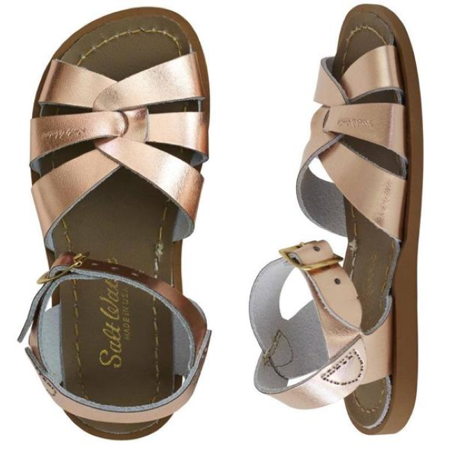 saltwater sandals original sandal rose gold Baby Charlotte Canada
