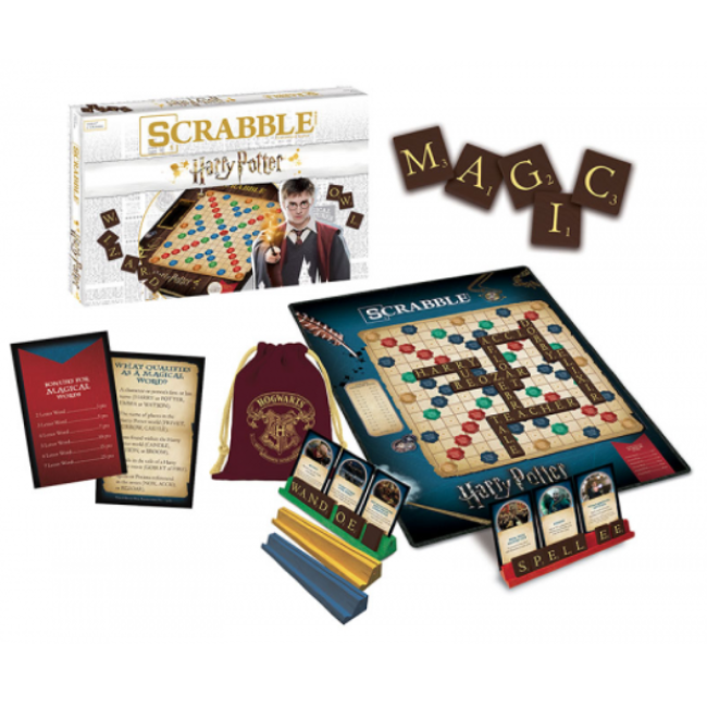 usaopoly scrabble - world of harry potter