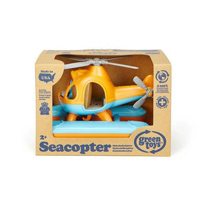 green toys sea copter orange