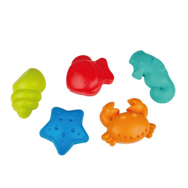 hape toys sea creatures sand molds