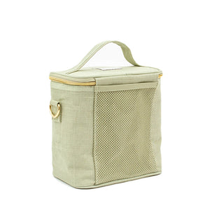 soyoung petite poche - linen sage green