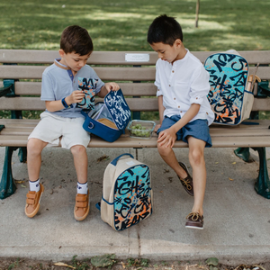 soyoung toddler backpack - colourful graffiti