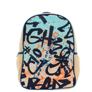 soyoung toddler backpack - colourful graffiti