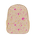 soyoung toddler backpack - fuchsia and gold splatter